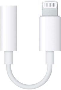 Apple lightning to audio port adapter